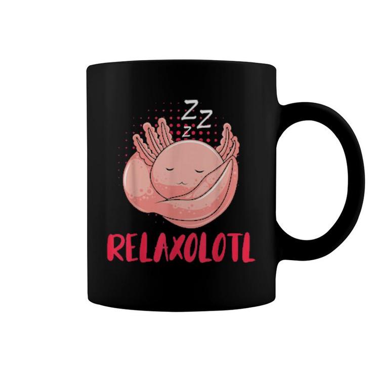 Relaxolotl Axolotl  Coffee Mug