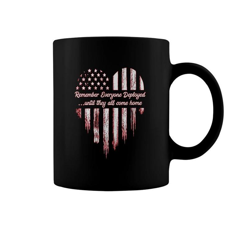 Remember Everyone Deployed Red Friday Coffee Mug