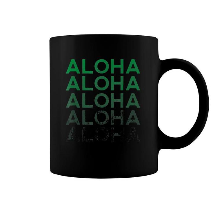 Retro Aloha Hawaii Hawaiian Gift Coffee Mug