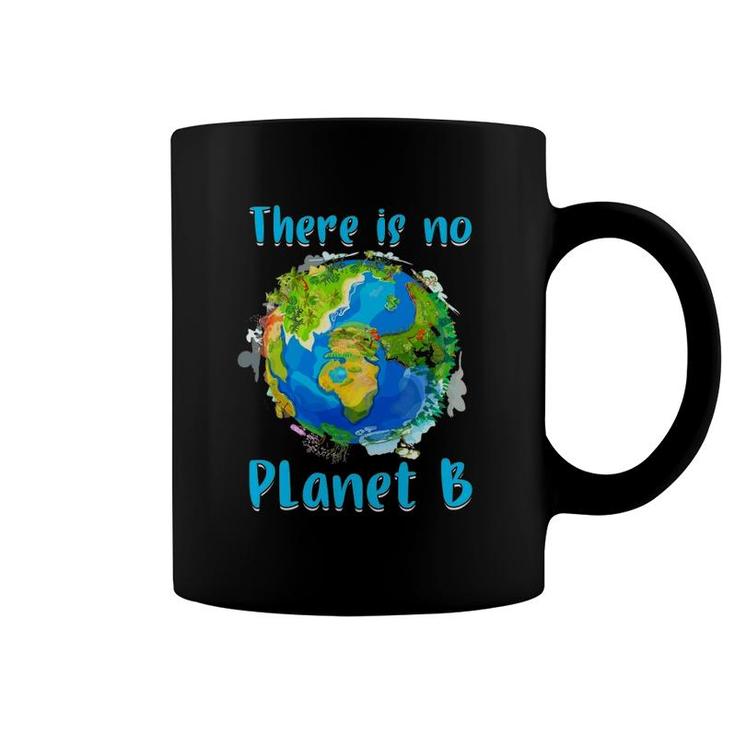Retro No Planet Climate Change Earth Save Nature Animals Coffee Mug