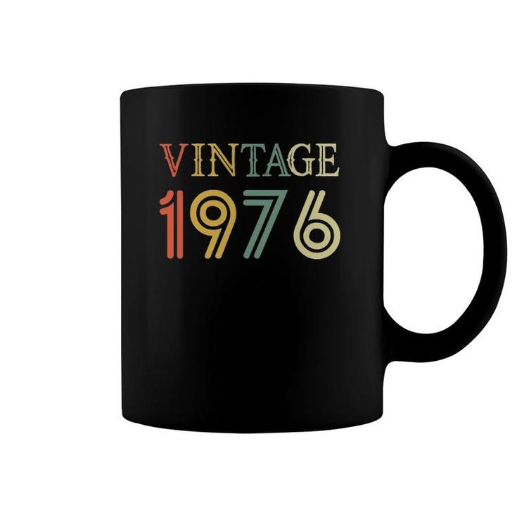 Retro Vintage 1976 46 Years Old Bday 46Th Birthday Coffee Mug