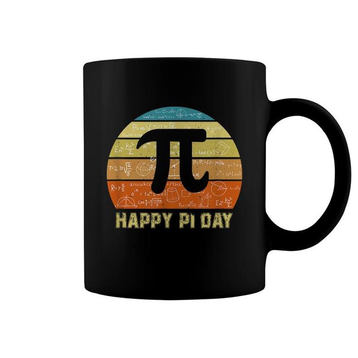 Retro Vintage Happy Pi Day Math Teacher Students Kids 314  Coffee Mug
