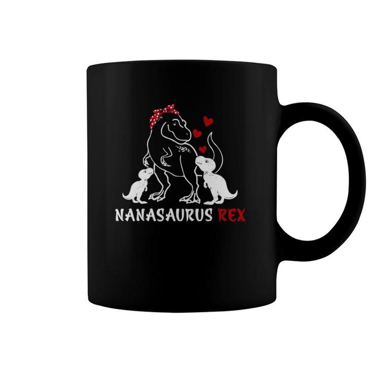 Retro Vintage Nanasaurus Rex Gifts Family Mother's Day Coffee Mug