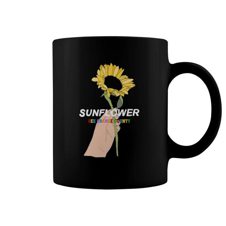 Rex Sunflower Orange Color County Coffee Mug