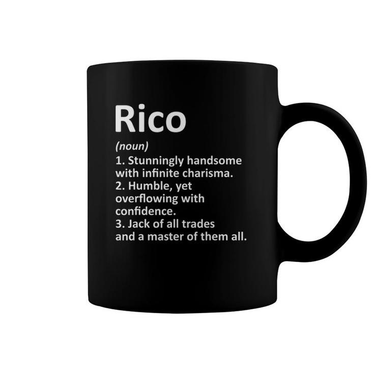 Rico Definition Personalized Name Funny Birthday Gift Idea Coffee Mug