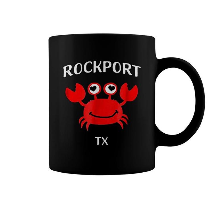 Rockport Tx Crab  Texas Crabbing Coffee Mug