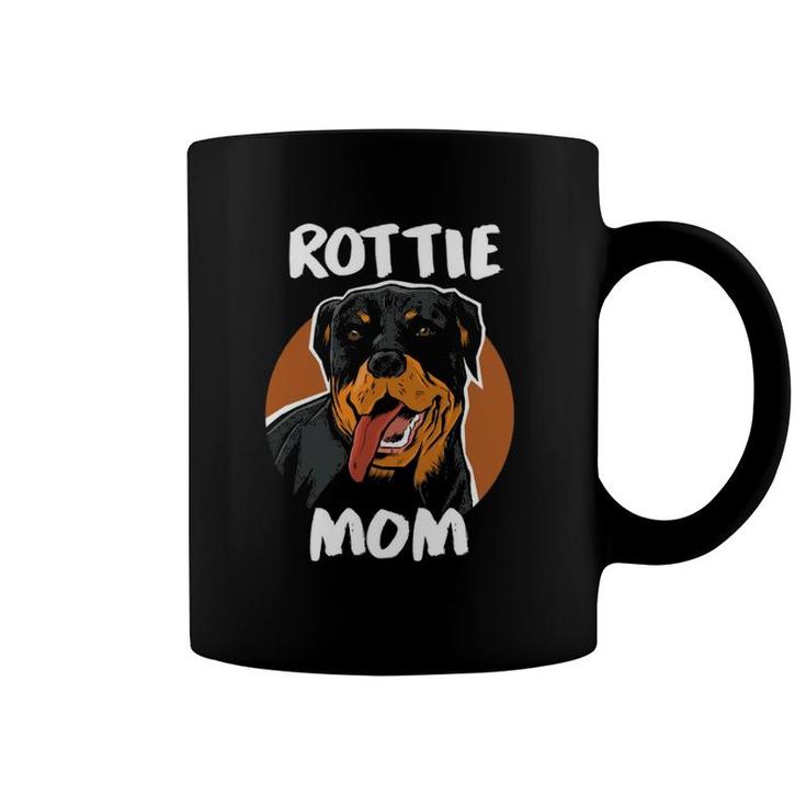 Rottweiler Rottie Mom Dog Puppy Pet Animal Lover Coffee Mug