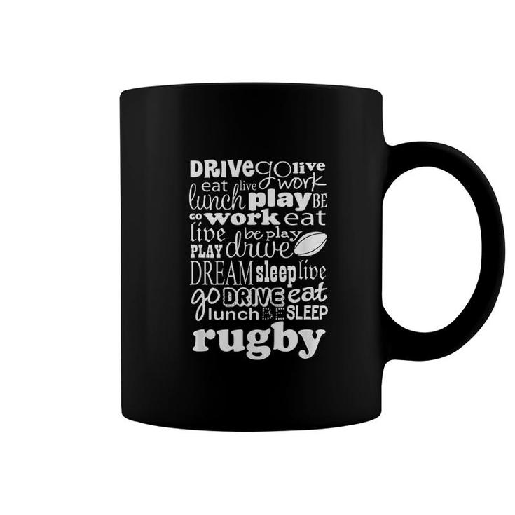 Rugby Sports Gift For Player Or Coach Coffee Mug