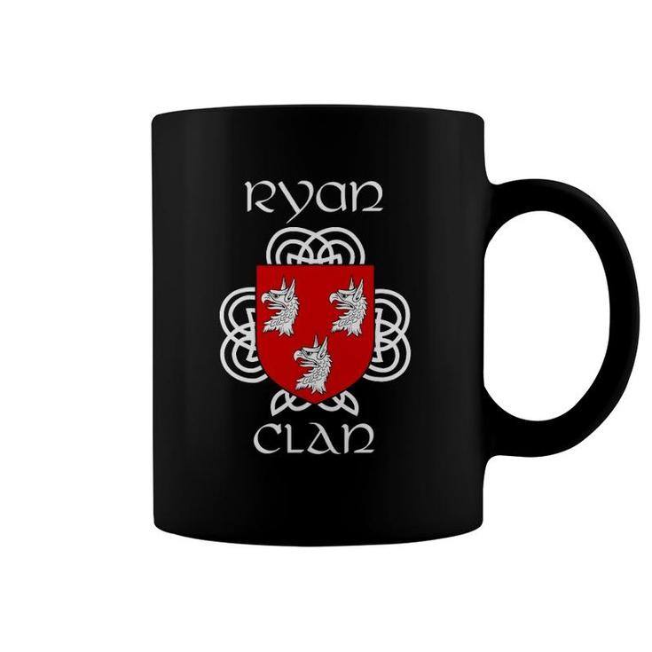Ryan Family Crest Coat Of Arms Coffee Mug