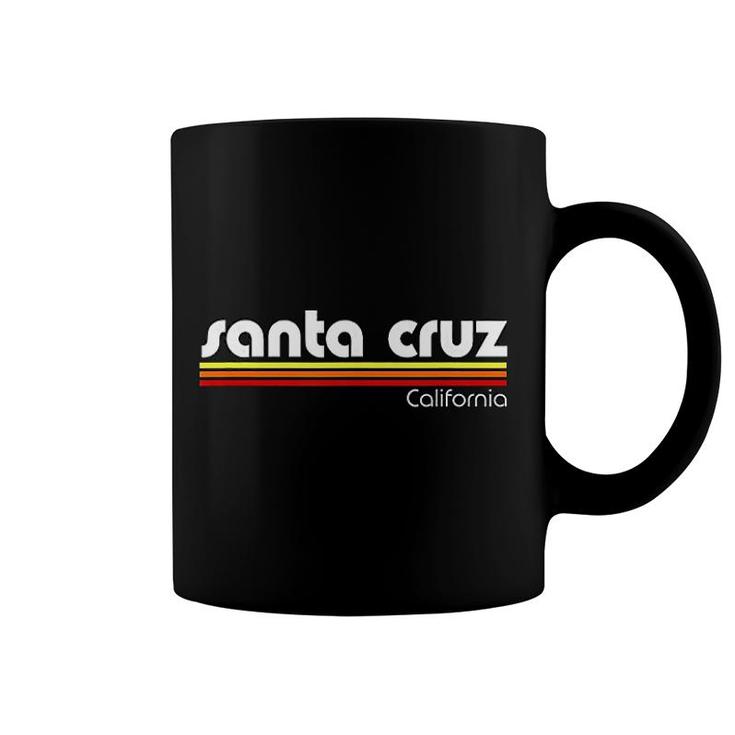 Santa Cruz California Retro Coffee Mug