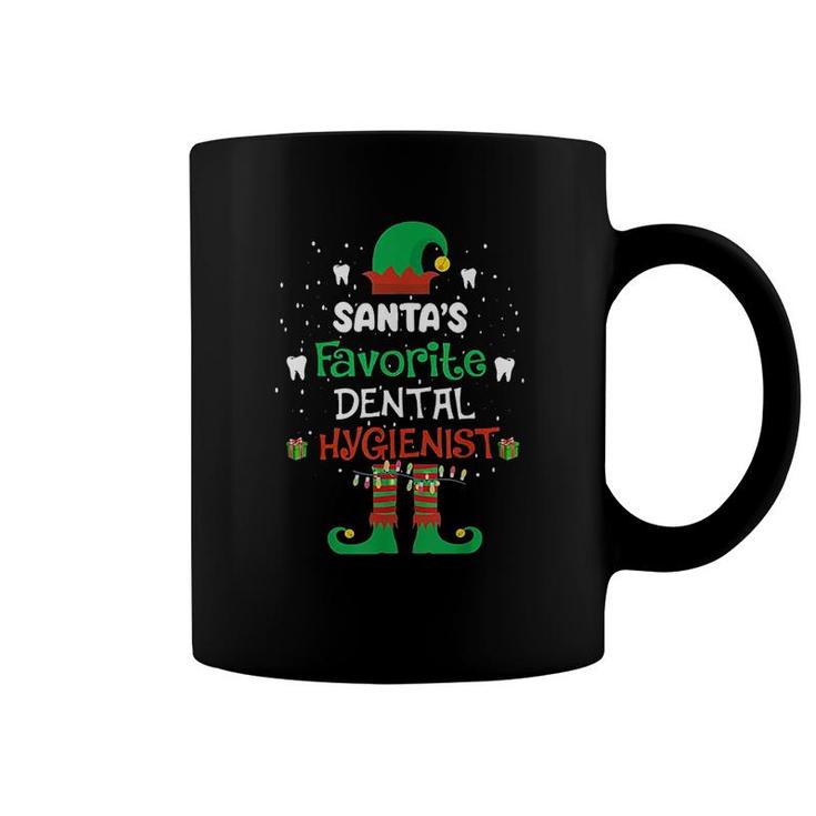 Santas Favorite Dental Hygienist Coffee Mug