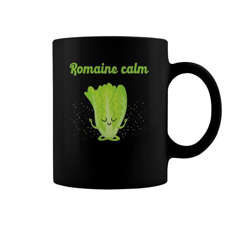 Sarcastic Romaine Calm Zen Yoga Peaceful Gym Class New Gift Coffee Mug