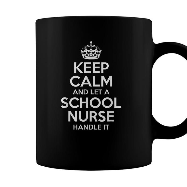 School Nurse Gift Funny Job Title Profession Birthday Worker  Coffee Mug