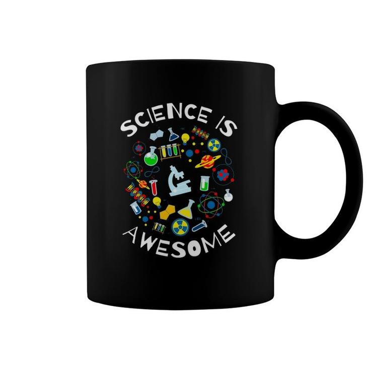 Science Is Awesome Funny Geek Nerd Gift Tee Teacher Stem Coffee Mug
