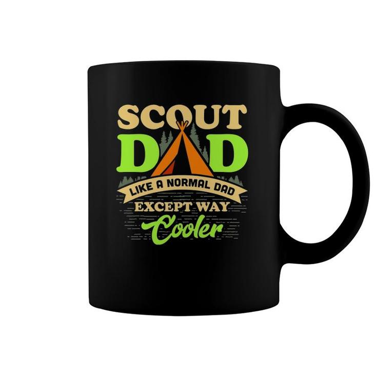 Scout Dad Cub Leader Boy Camping Scouting Coffee Mug