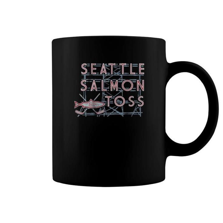 Seattle Salmon Toss Seattle Hockey  Coffee Mug
