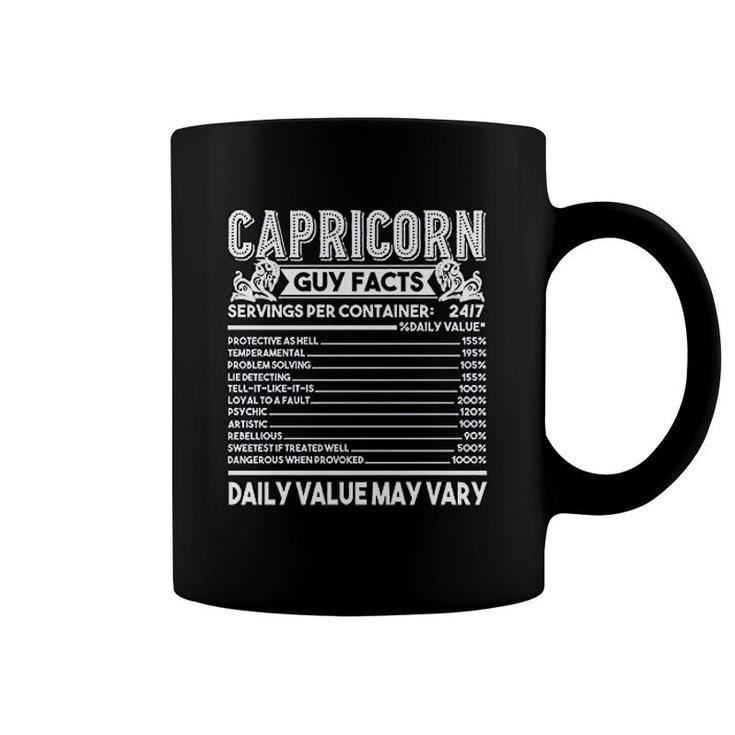 Seecrab Capricorn Guy Facts Coffee Mug