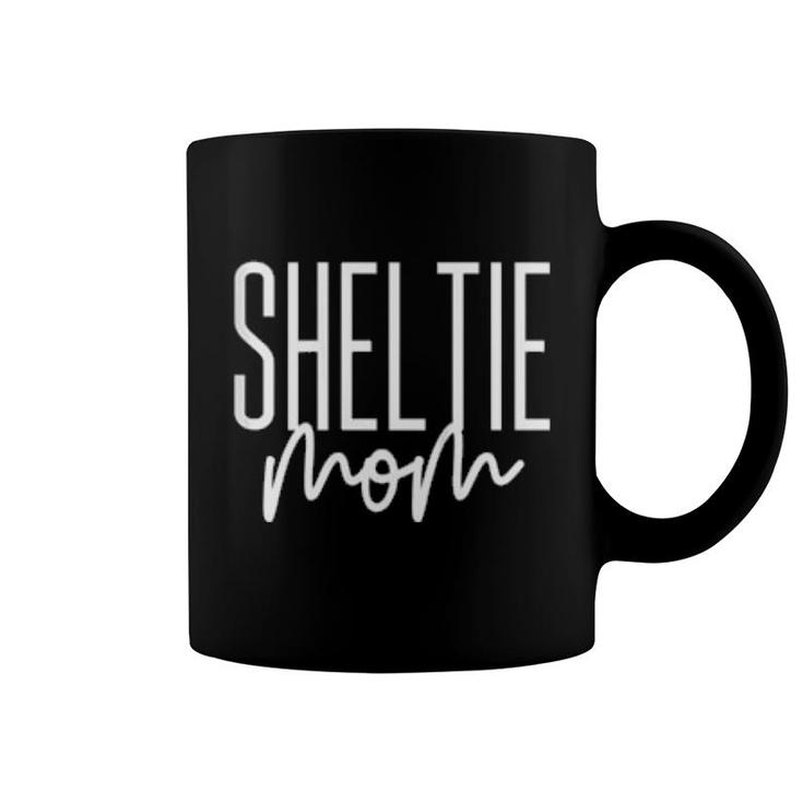 Sheltie Mom Cute Shetland Sheepdog Dog I Love My Sheltie  Coffee Mug