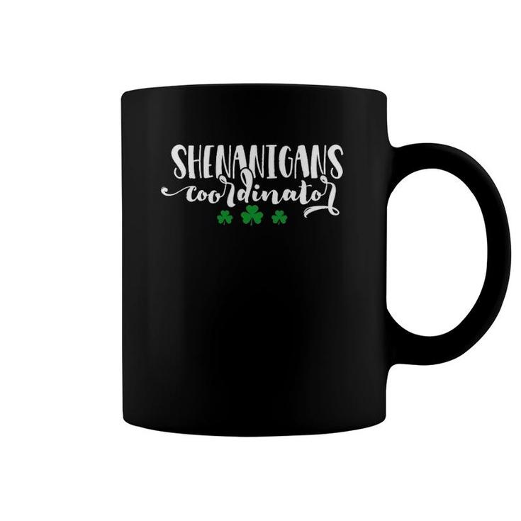 Shenanigans Coordinator Funny St Patrick Shenanigans Teacher Coffee Mug