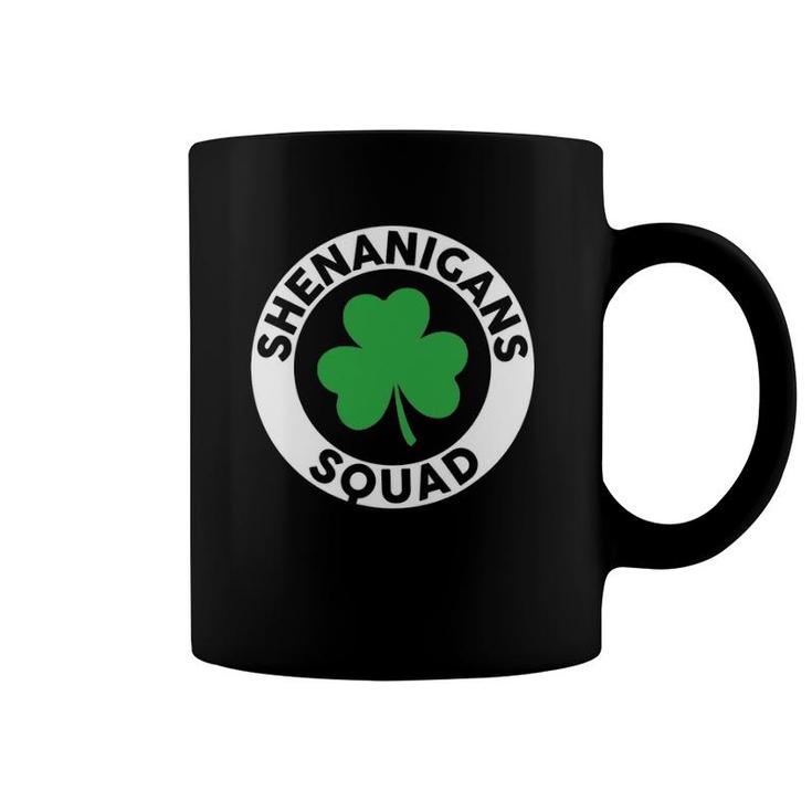 Shenanigans Squad Funny St Patrick's Day Matching Group Coffee Mug