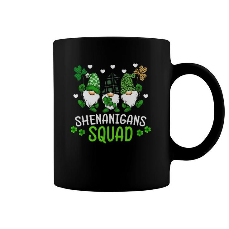 Shenanigans Squad St Patrick's Day Gnomes Green Irish Coffee Mug