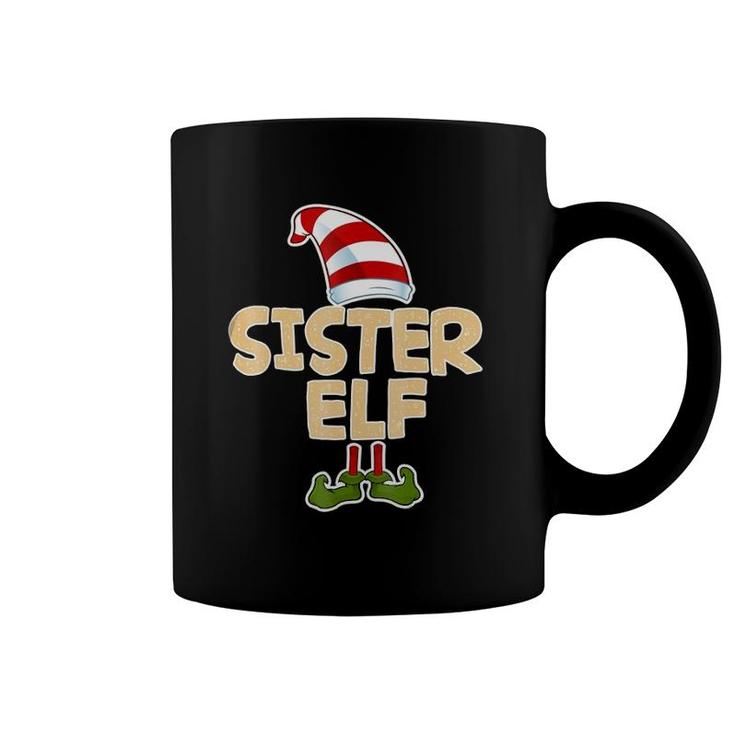 Sister Elf Funny Merry Christmas Costume Gif Coffee Mug
