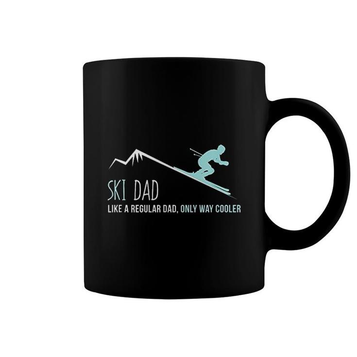 Ski Dad Funny Cute Winter Skiing Gift Coffee Mug