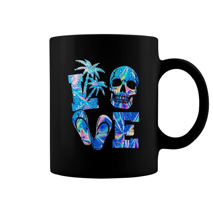 Skulls Love Beaches Coffee Mug