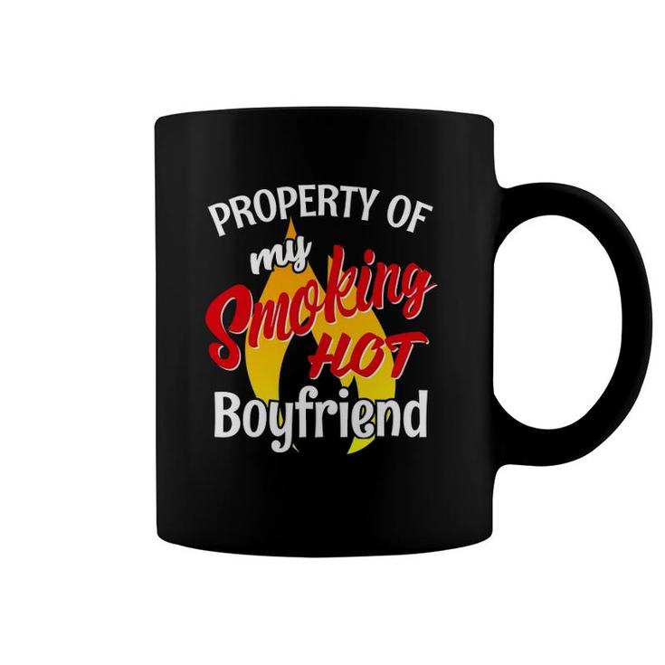 Smoking Hot Boyfriend I Love My Hot Boyfriend Coffee Mug