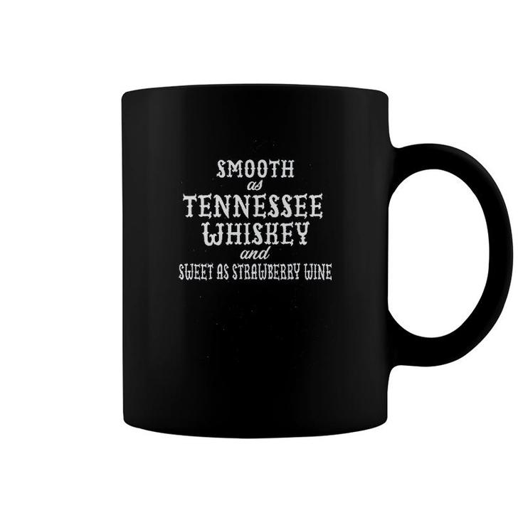 Smooth As Tennessee Whiskey Triblend Coffee Mug