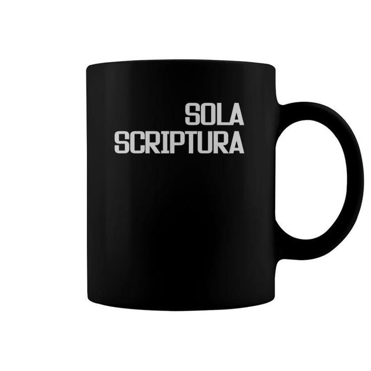 Sola Scriptura 5 Solas Reformation Coffee Mug | Mazezy UK