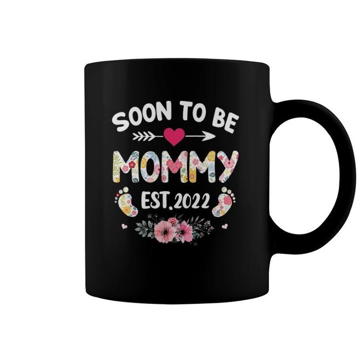 Soon To Be Mom Pregnancy Reveal 2022 Mommy Coffee Mug