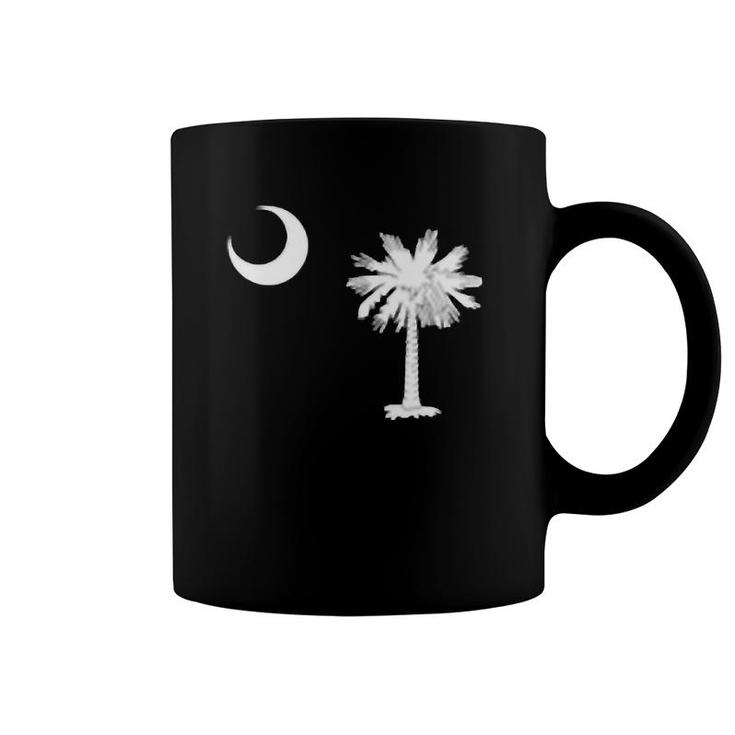 South Carolina Flag Vintage Style Coffee Mug