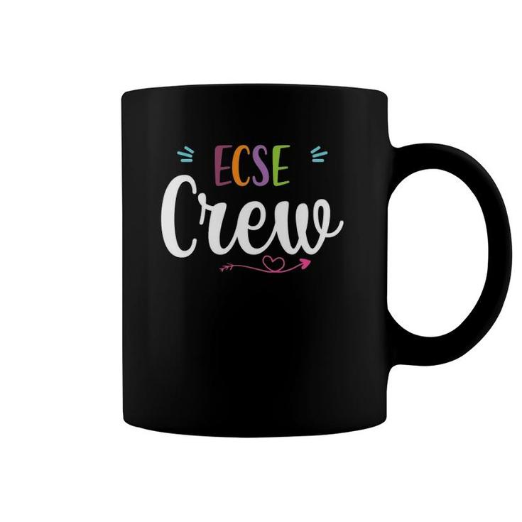 Sped Early Childhood Special Education Ecse Crew Teacher Coffee Mug