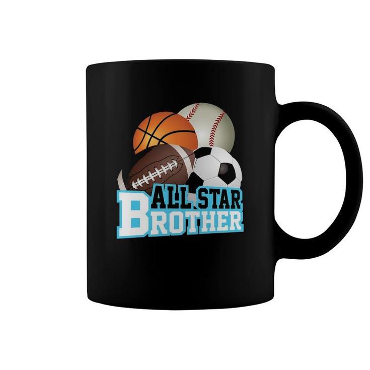 Sports Star Brother Fan Club Boy Kid Men Game Day Coffee Mug