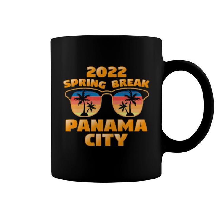 Spring Break Panama City 2022 Vintage Match Cool Sunglasses  Coffee Mug