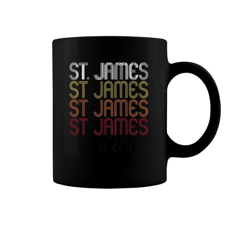 St James Mo Vintage Style Missouri Coffee Mug