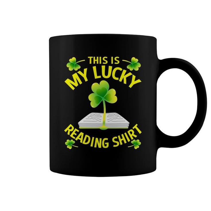 St Patrick's Day Gift For Men Women Kid Lucky Reading Coffee Mug