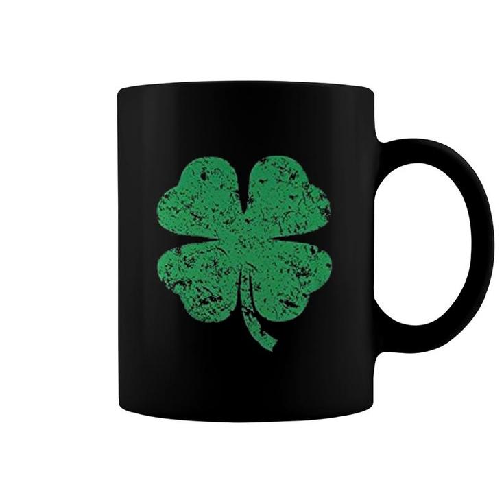 St Patricks Day Lucky Leaf Basic Coffee Mug