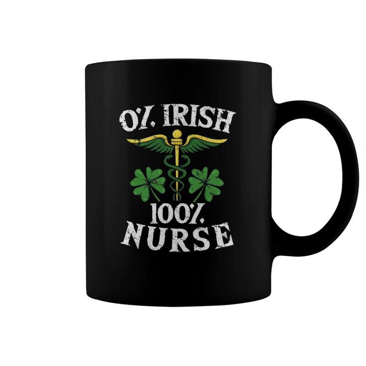 St Patricks Day Nurse Cute Irish Nursing Coffee Mug
