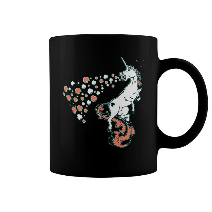 St Patricks Day Unicorn Shamrocks Coffee Mug
