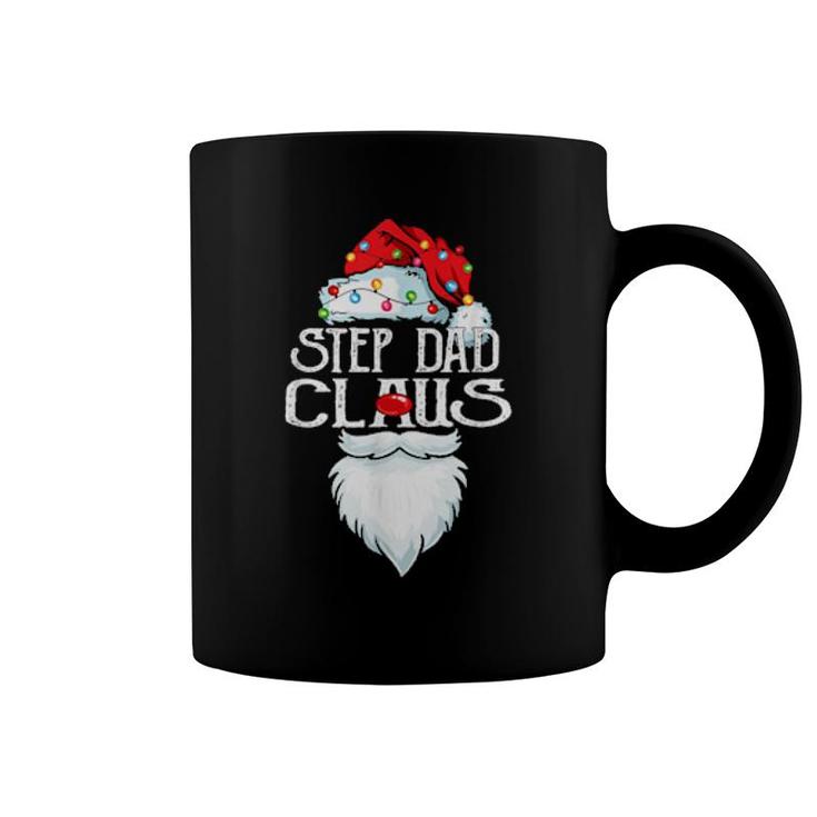 Step Dad Claus Santa Christmas Matching Family, Father Day  Coffee Mug