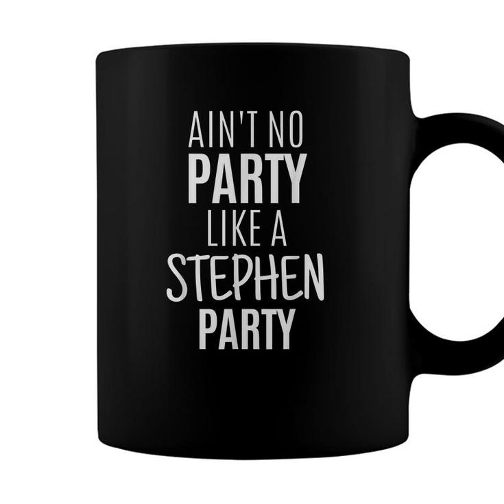 Stephen Fun Personalized Name Party Birthday Christmas Idea Coffee Mug