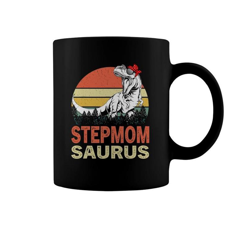 Stepmomsaurus Dinosaurrex Funny Matching Family Saurus Coffee Mug