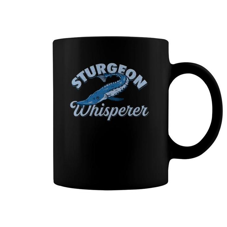 Sturgeon Whisperer Lake Life - Funny Fishing Gift Coffee Mug