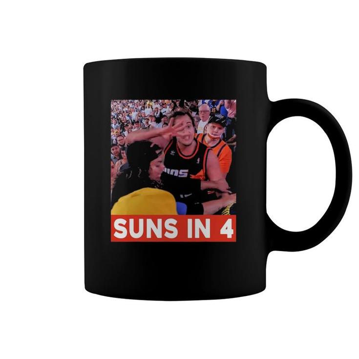 Suns In Four Basketball Coffee Mug