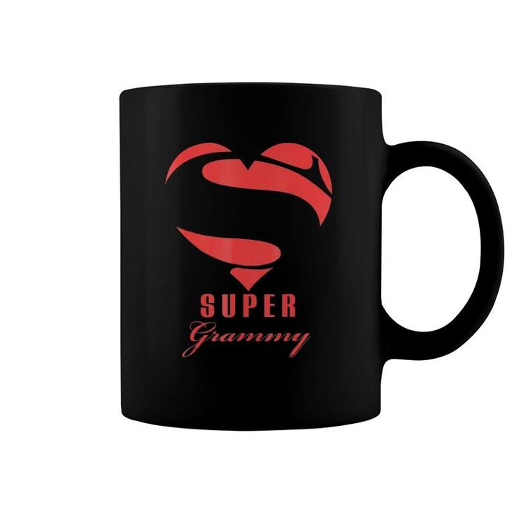 Super Grammy Superhero Gift Mother Father Day Coffee Mug