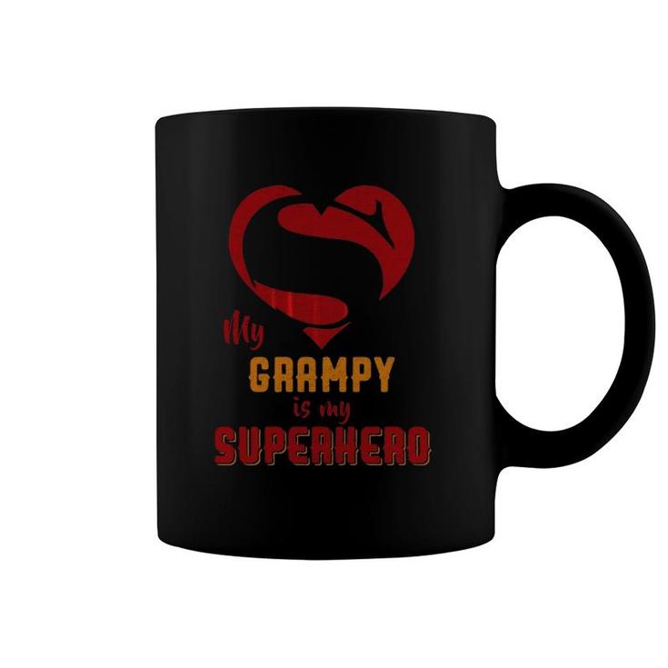 Super Grampy Superhero Grampy Gift Mother Father Day Coffee Mug