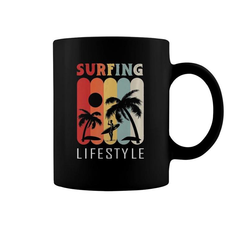 Surfing Lifestyle For Your Summer Adventures  Coffee Mug