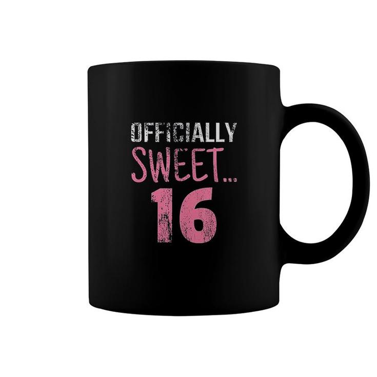 Sweet 16 Gift 16th Birthday Present 16 Year Old Coffee Mug
